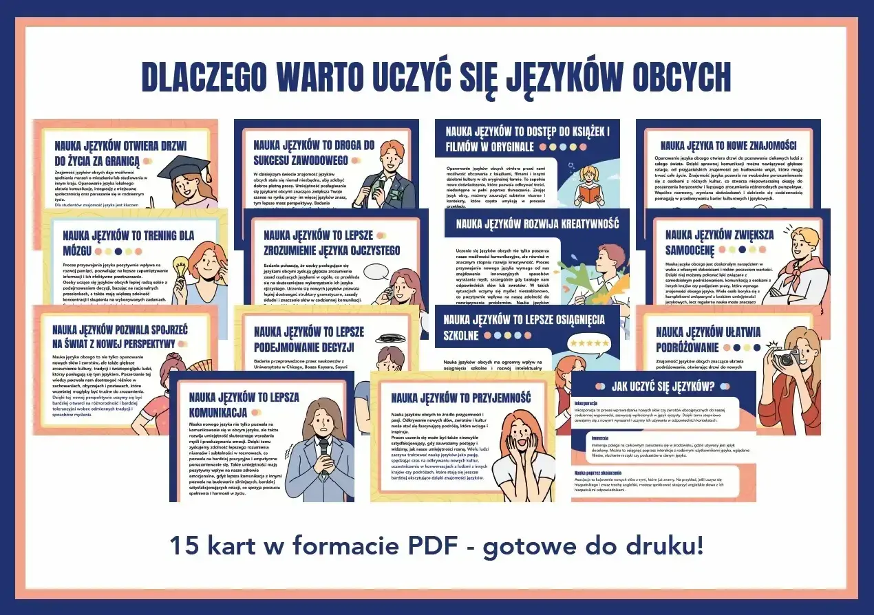 Jak uczyć się języków obcych? Odkryj 15 powodów, dla których warto, od lepszej komunikacji po rozwój mózgu i kreatywności.