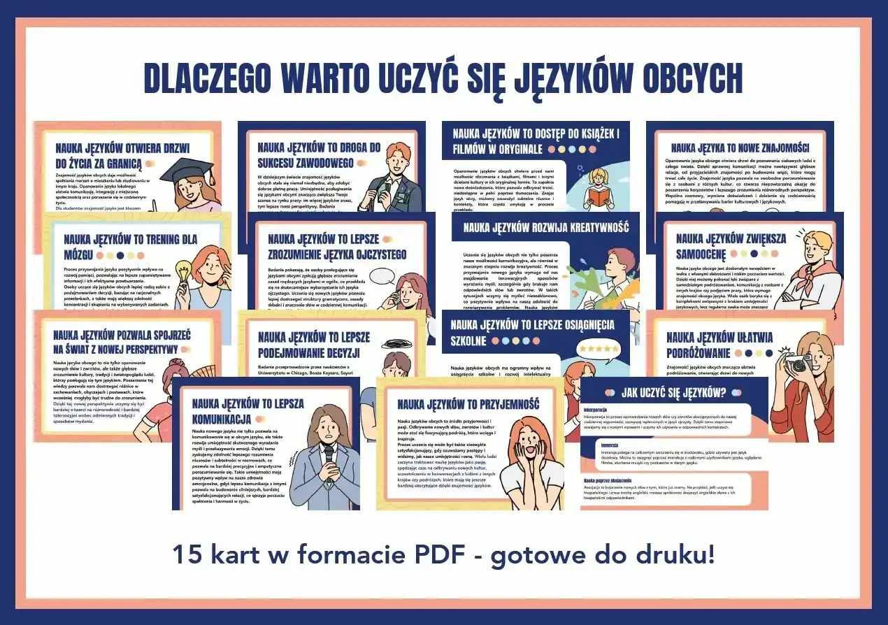 Jak uczyć się języków obcych? Odkryj 15 powodów, dla których warto, od lepszej komunikacji po rozwój mózgu i kreatywności.